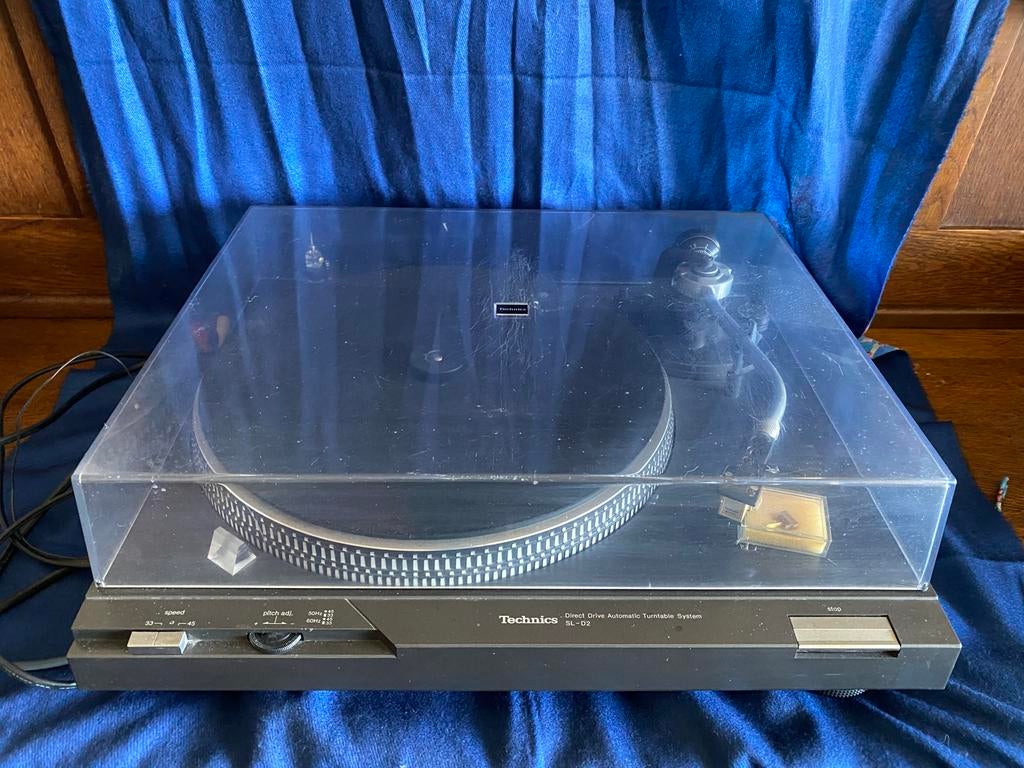 Technics SL-D2 Direct Drive Automatische Platenspeler, Audio, Tv en Foto, Platenspelers, Gebruikt, Pitch-regelaar, Ophalen of Verzenden