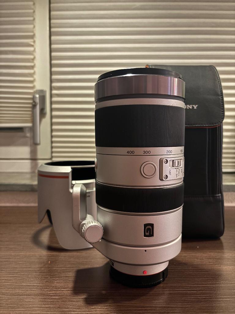 Sony lens 70–400 mm F4–5.6 G SSM - SAL70400G, Audio, Tv en Foto, Fotografie | Lenzen en Objectieven, Zo goed als nieuw, Telelens