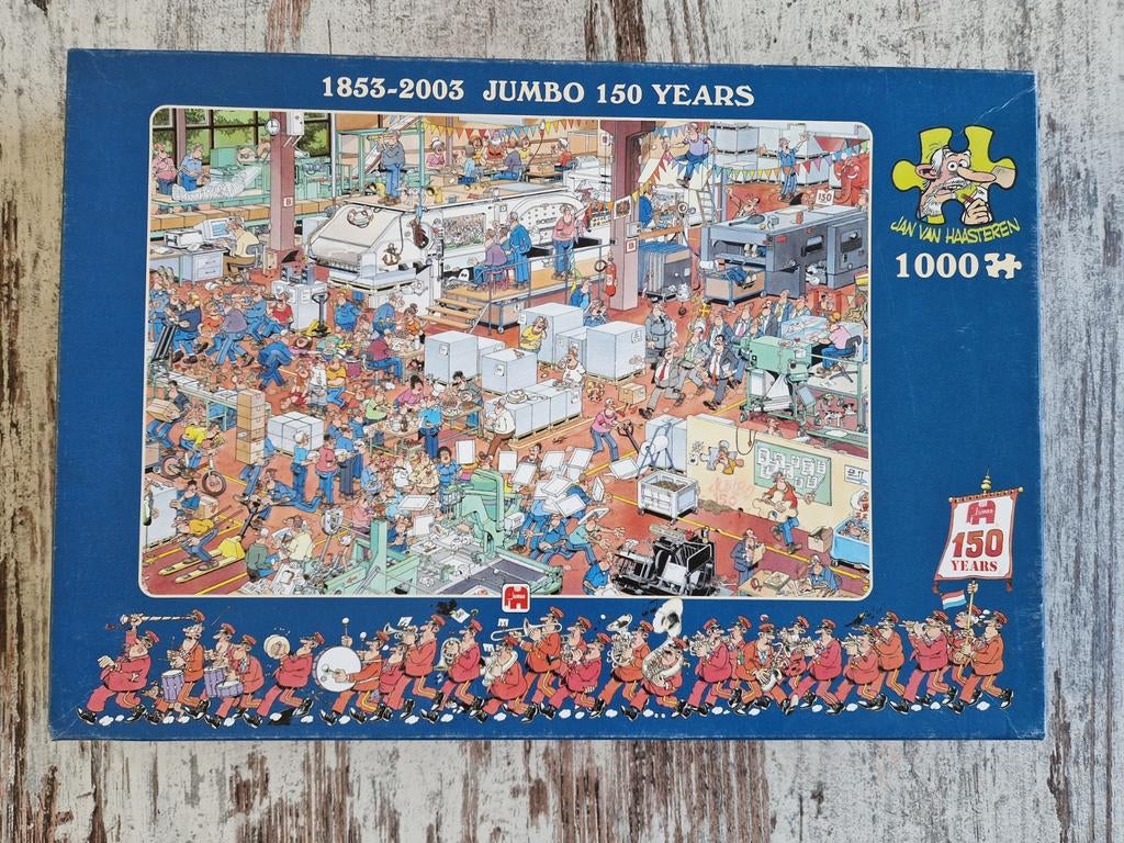 Jan van Haasteren puzzel Jumbo 150 jaar, Ophalen of Verzenden, Zo goed als nieuw