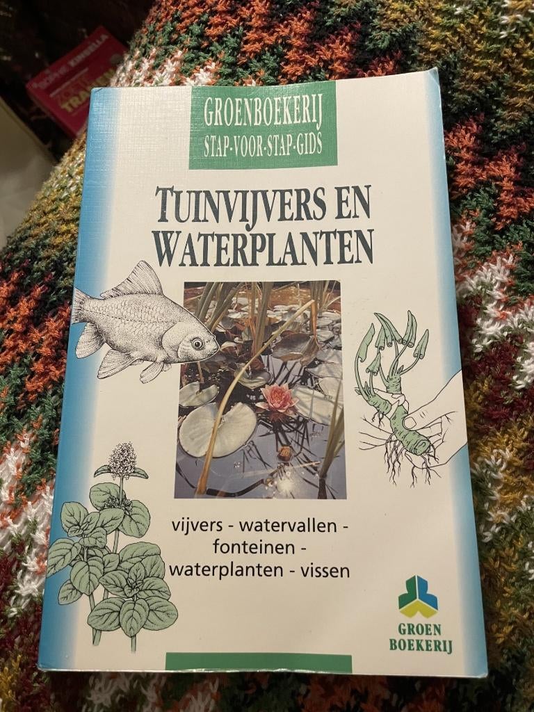 Tuinvijvers en waterplanten/stap voor stap gids/vijvers, wat, Ophalen of Verzenden, Zo goed als nieuw, Bloemen, Planten en Bomen