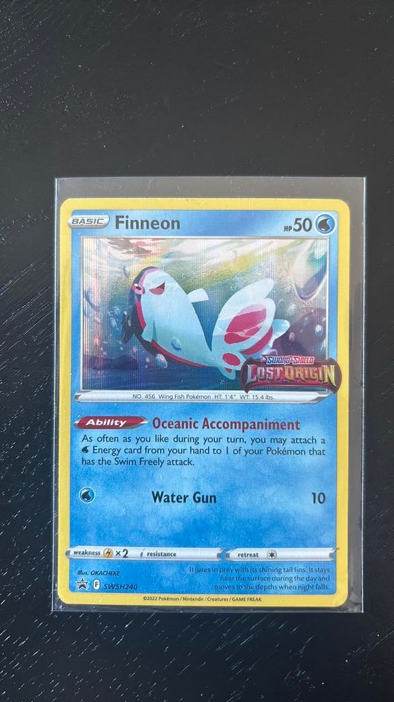 Finneon SWSH240 promo holo, Ophalen of Verzenden, Nieuw