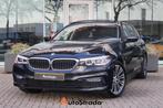BMW 5-Serie Touring (g31) 530i SportLine 252pk | Pano I Navi, Auto's, Automaat, Gebruikt, 4 cilinders, Leder en Stof