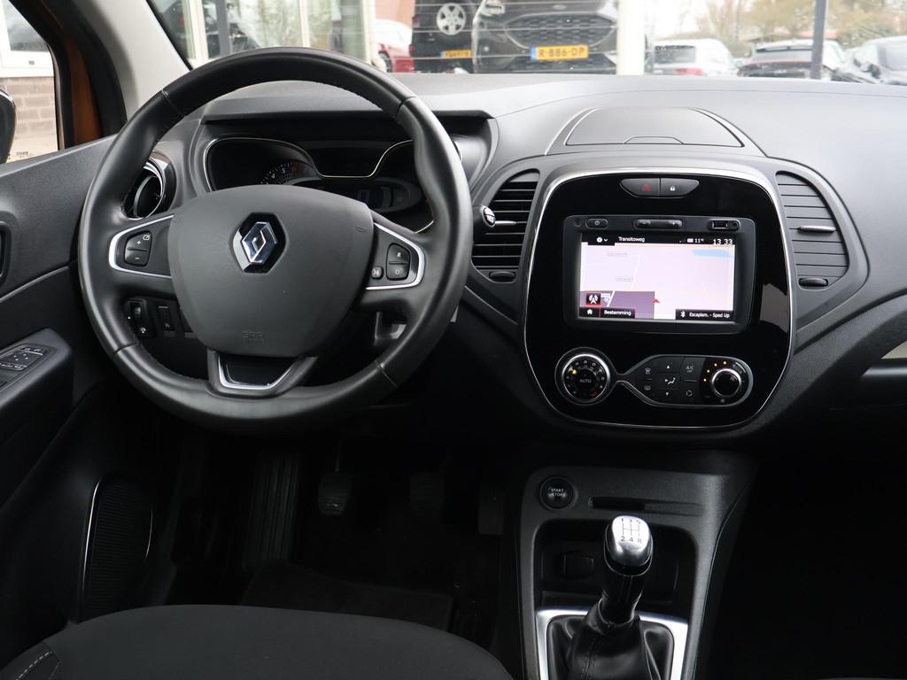 Renault Captur 0.9 TCe LIMITED + STOELVERW. | DAB | NAVIGATI, Voorwielaandrijving, 898 cc, Stof, Gebruikt