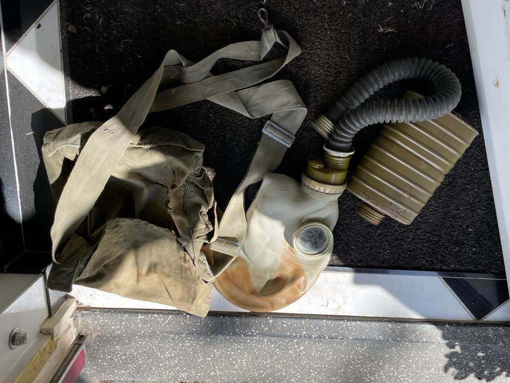 Soviet gasmasker, Ophalen of Verzenden, Landmacht, Nederland