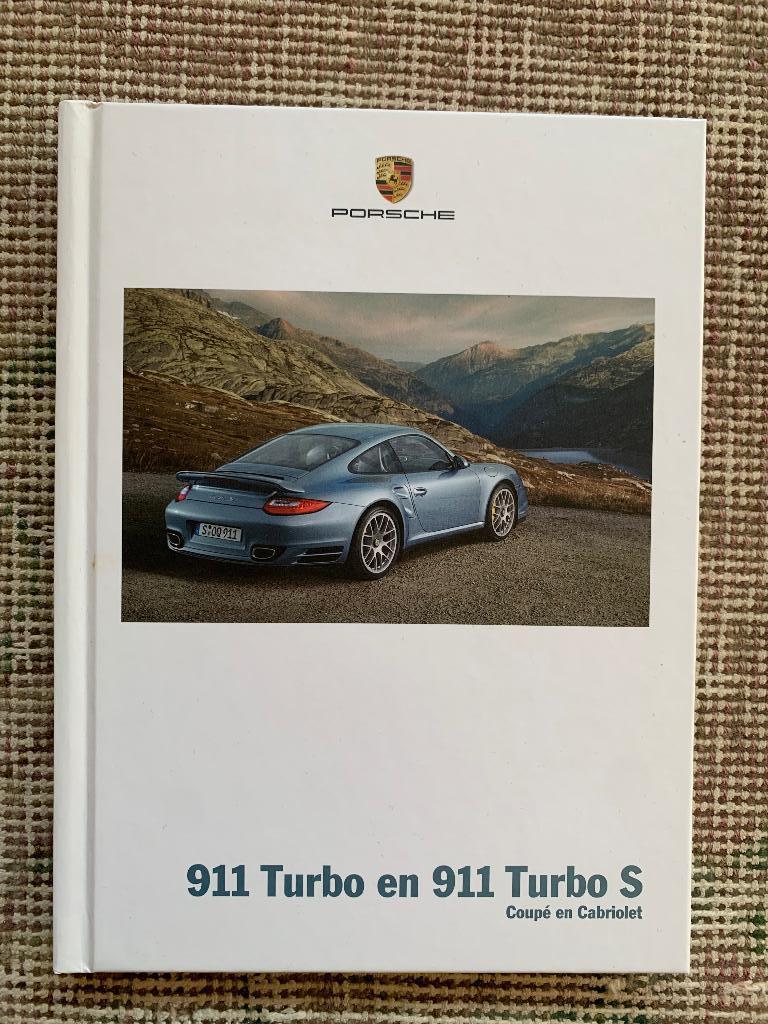Brochure Porsche 911 997 Turbo S MK2 2009 Nederlandstalig, Porsche, Ophalen of Verzenden, Zo goed als nieuw, Porsche