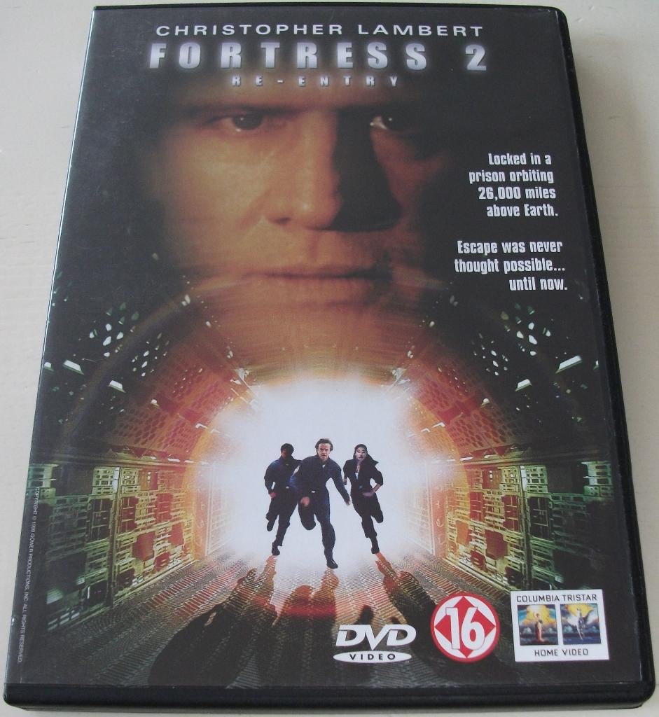 Dvd *** FORTRESS 2 *** Re-Entry, Vanaf 16 jaar, Ophalen of Verzenden, Zo goed als nieuw, Science Fiction