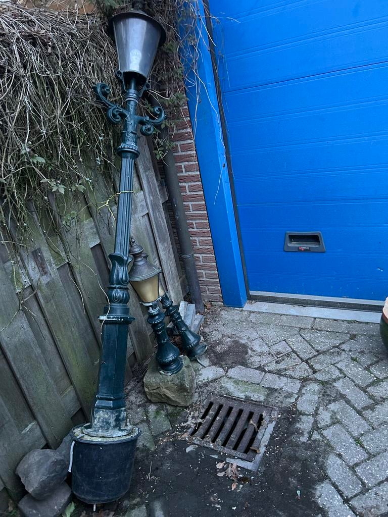 Klassieke tuinverlichting, Ophalen, Gebruikt, Staande lamp, Netvoeding