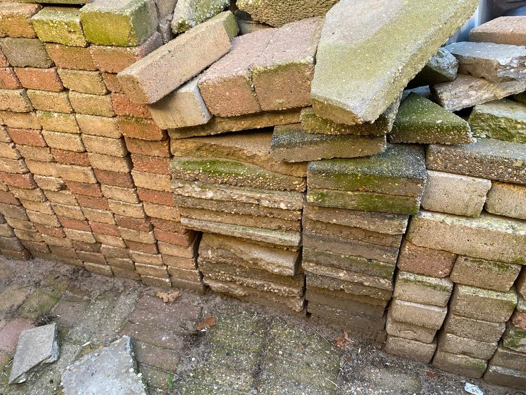 Tuinstenen in verschillende maten - Gebruikt, Ophalen, Gebruikt, Overige typen, 10 m² of meer