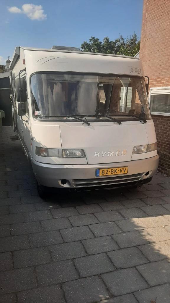 Hymer b544 ' 98, Caravans en Kamperen, Campers, Particulier, tot en met 6, Integraal, Hymer, Fiat, Diesel, Handgeschakeld, Standaard zit