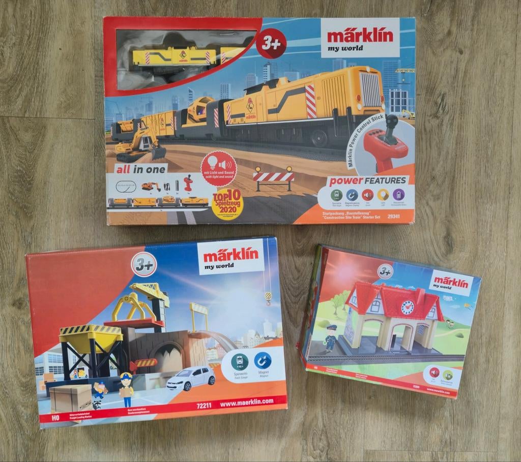 Märklin My World treinset + uitbreidingen (3+) – ZGAN!, Ophalen, Zo goed als nieuw, Elektrisch, Overige merken
