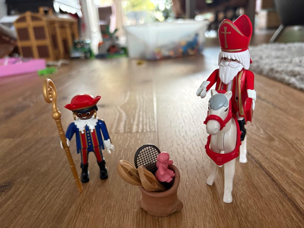 Playmobil Sint en Piet, Ophalen, Zo goed als nieuw, Complete set