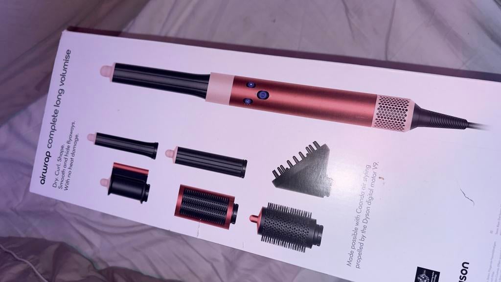 Dyson Airwrap Complete Long Volumise, Ophalen, Zo goed als nieuw, Krultang of Stijltang