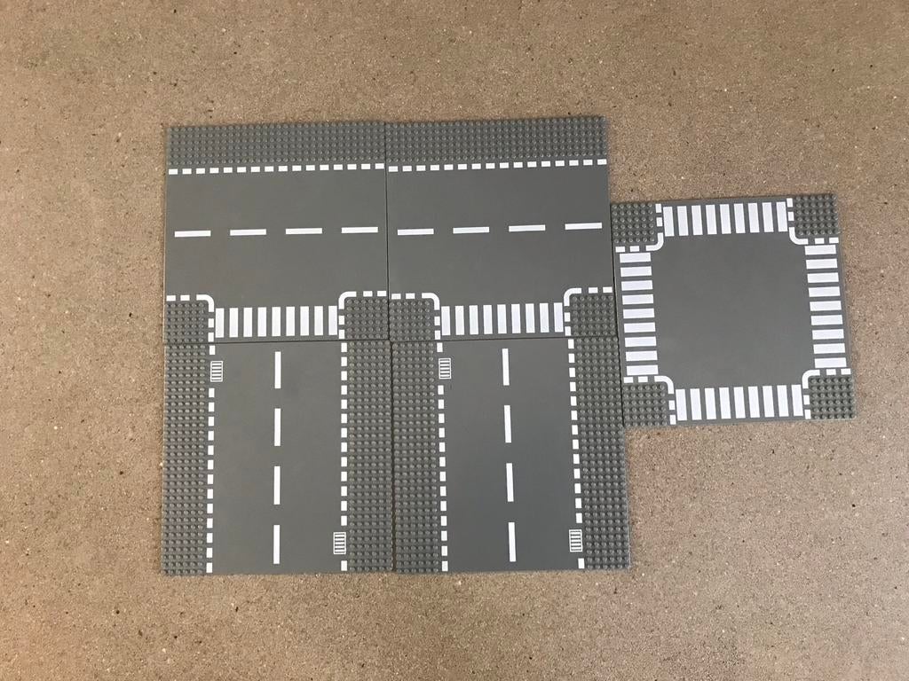 Lego wegenplaten, Gebruikt, Overige thema's, Lego, Ophalen of Verzenden