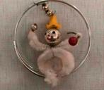 Kerstbal mooie antieke gablonzer clown kerstbal, Ophalen of Verzenden