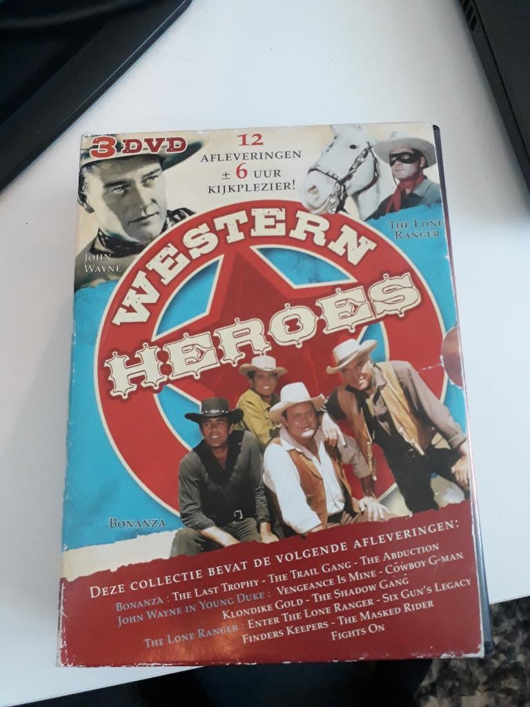 Boxset Western Heroes, Cd's en Dvd's, Dvd's | Tv en Series, Boxset, Ophalen of Verzenden, Zo goed als nieuw, Actie en Avontuur