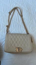 Handtas, Ophalen of Verzenden, Zo goed als nieuw, Beige, Handtas