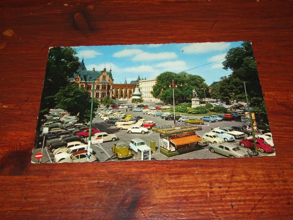 645- DEN HAAG, PLEIN - AUTO, Verzenden, 1960 tot 1980, Gelopen, Zuid-Holland