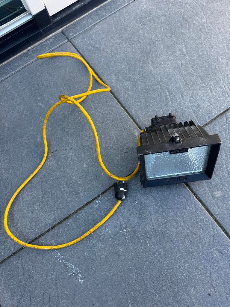 Bouw verlichting / bouwverlichting bouwlamp, Ophalen of Verzenden, Zo goed als nieuw, Minder dan 50 watt, Lamp