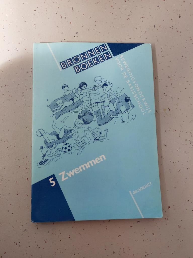 Bronnenboek Bewegingsonderwijs Basisschool  Zwemmen, Boeken, Studieboeken en Cursussen, Gelezen, Overige niveaus, Ophalen of Verzenden