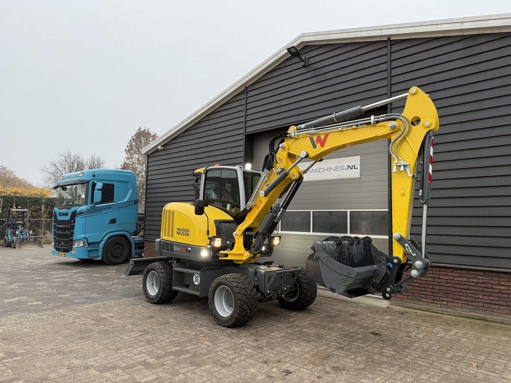 Wacker Neuson EW65 mobiele graafmachine NIEUW, Zakelijke goederen, Kraan