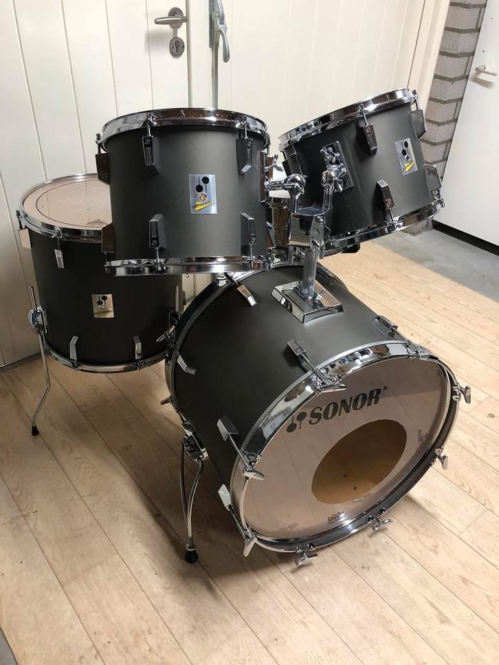 Sonor performer drumstel, Muziek en Instrumenten, Drumstellen en Slagwerk, Zo goed als nieuw, Sonor, Ophalen