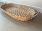 Rotan Verschoonmand Baby Ovaal met Handvatten, Ophalen of Verzenden, Zo goed als nieuw