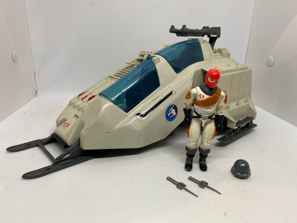 G.I. Joe Cobra W.O.L.F. (1987) met Ice-Viper figuur, Gebruikt, Ophalen of Verzenden, Hasbrotoycert@hasbro.com, Hasbro