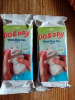 2 x Creall Do & Dry modelling clay / zelfhardende witte klei, Ophalen, Nieuw, Materiaal