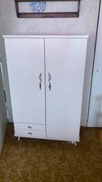 Oude linnenkast jaren 60, Kinderen en Baby's, Kinderkamer | Commodes en Kasten, Ophalen, Zo goed als nieuw, 50 tot 70 cm, 105 cm of meer