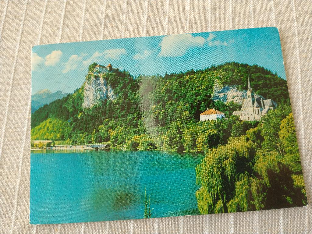 Joegoslavië, Bled (501 m), Verzamelen, Ophalen of Verzenden, 1960 tot 1980, Gelopen, Overig Europa