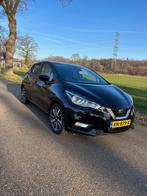 Nissan Micra 0.9 Ig-t 90pk 2018 Zwart, Auto's, Voorwielaandrijving, 898 cc, Stof, 40 €/maand