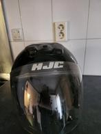 HJC Jethelm Zwart - Maat L, Motoren, Heren, Ophalen of Verzenden, L, Tweedehands
