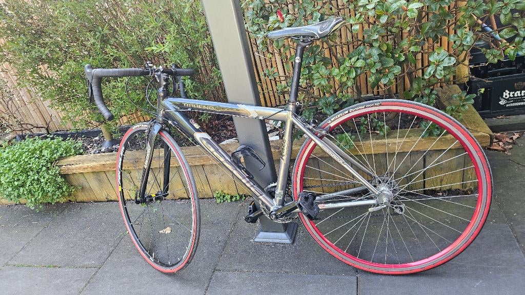 Racefiets dames Gazelle Tirreno, Fietsen en Brommers, Fietsen | Racefietsen, Ophalen, Gebruikt, Aluminium, Minder dan 49 cm