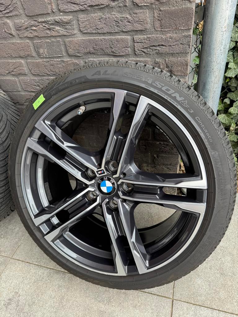 BMW 18” 819m F40/F44 incl Pirelli all season SF3 5,5mm, Ophalen, 18 inch, Gebruikt, Banden en Velgen