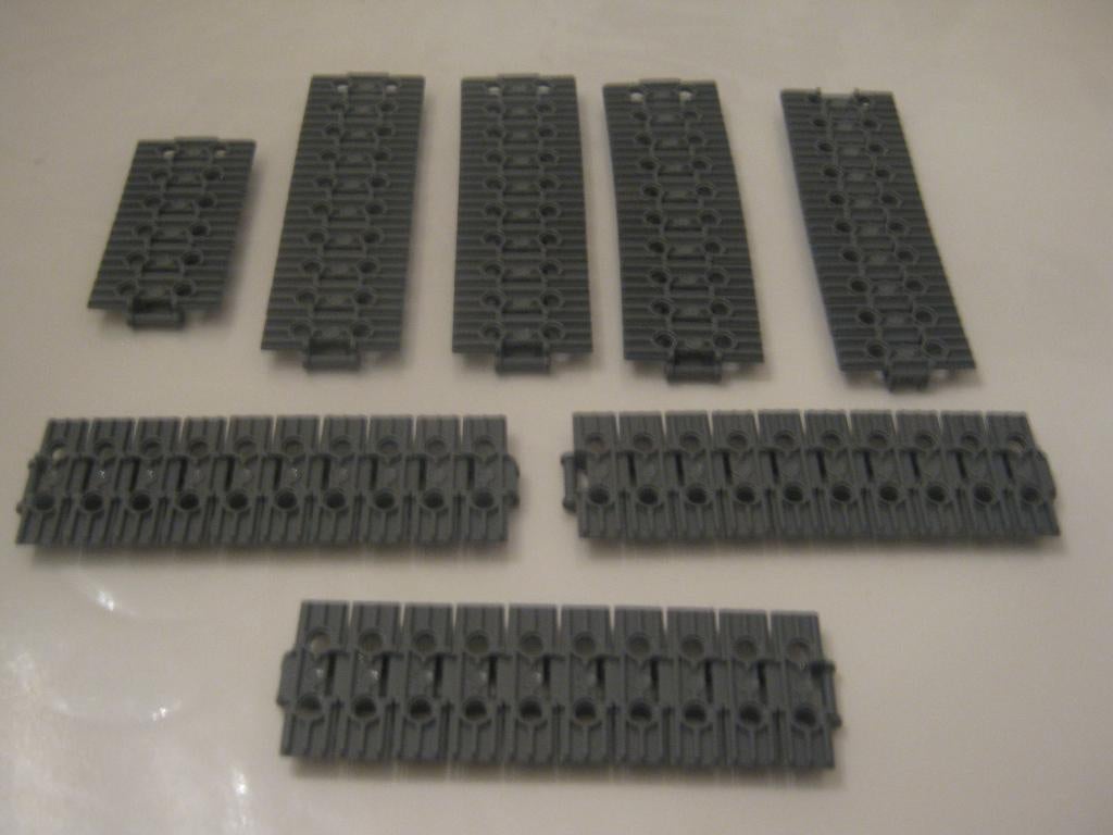 technic Lego rupsband rups donkergrijs, Lego, Ophalen of Verzenden, Zo goed als nieuw, Technic