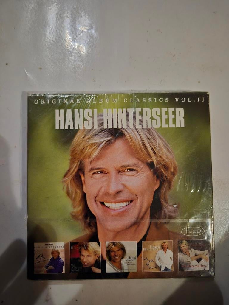 Hansi Hinterseer - Original album classics vol.2. 5cd. NIEUW, Ophalen of Verzenden, Nieuw in verpakking