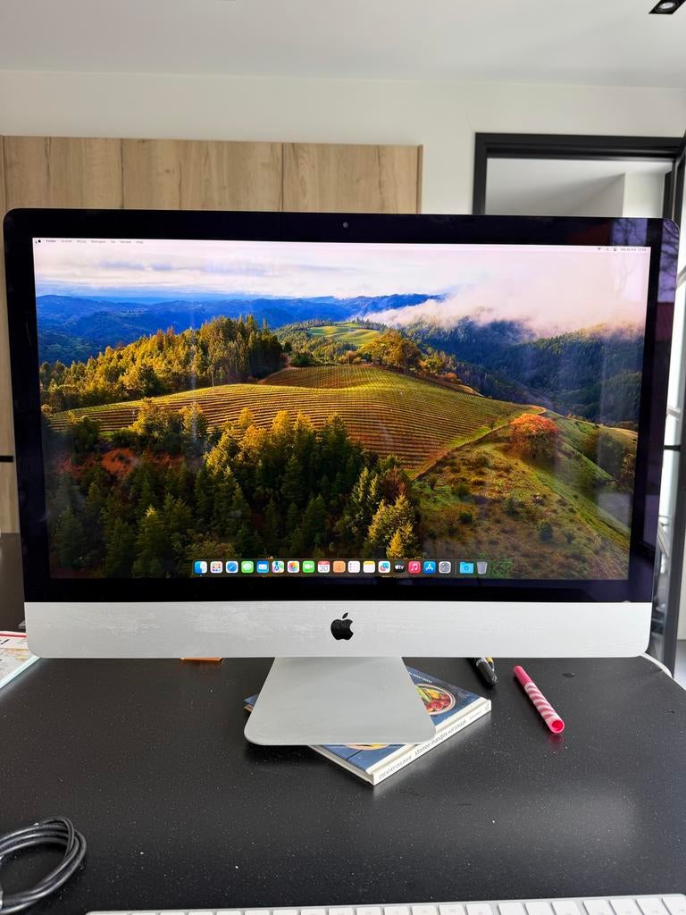 iMac Retina 5K, 27-inch, 2019 - incl keyboard en touchpad, Computers en Software, Apple Desktops, Zo goed als nieuw, iMac, SSD