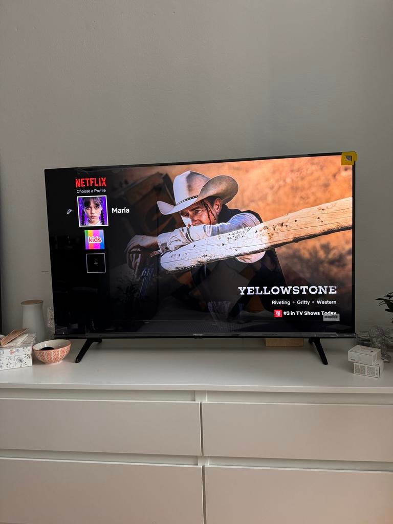 Hisense 43E6KT 43 inch 4K Smart TV - Zo goed als nieuw, Zo goed als nieuw, 100 cm of meer, 4k (UHD), Smart TV