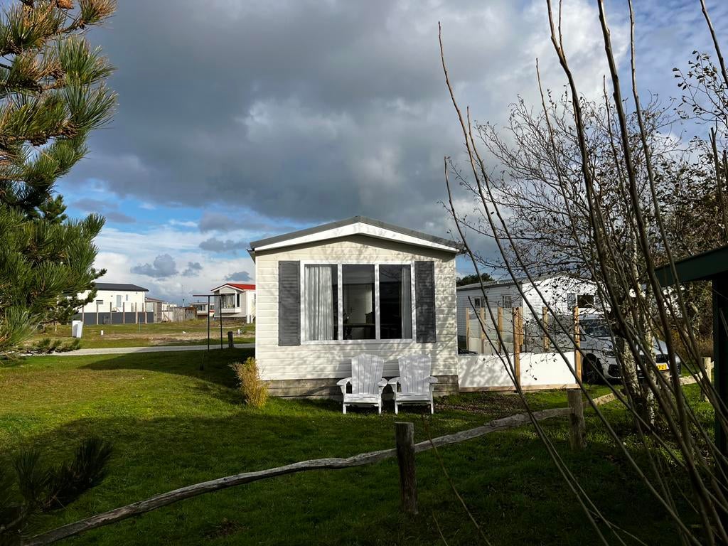 Chalet te huur op Ameland., Vakantie, Vakantiehuizen | Nederland, Internet, 2 slaapkamers, Waddeneilanden, Recreatiepark