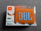 JBL Go 3 Bluetooth Speaker Oranje - Nieuw in doos, Ophalen of Verzenden, Nieuw, Overige typen, JBL