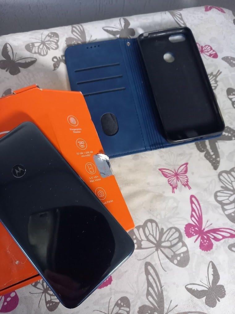 motorola telefoon 5,5 inch, Gebruikt, Overige modellen, Zwart, Ophalen of Verzenden