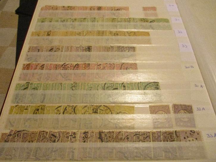postzegels cijfer NVPH 30 tm NVPH 33 ook ongebruikt, Postzegels en Munten, Postzegels | Nederland, Gestempeld, T/m 1940, Ophalen of Verzenden