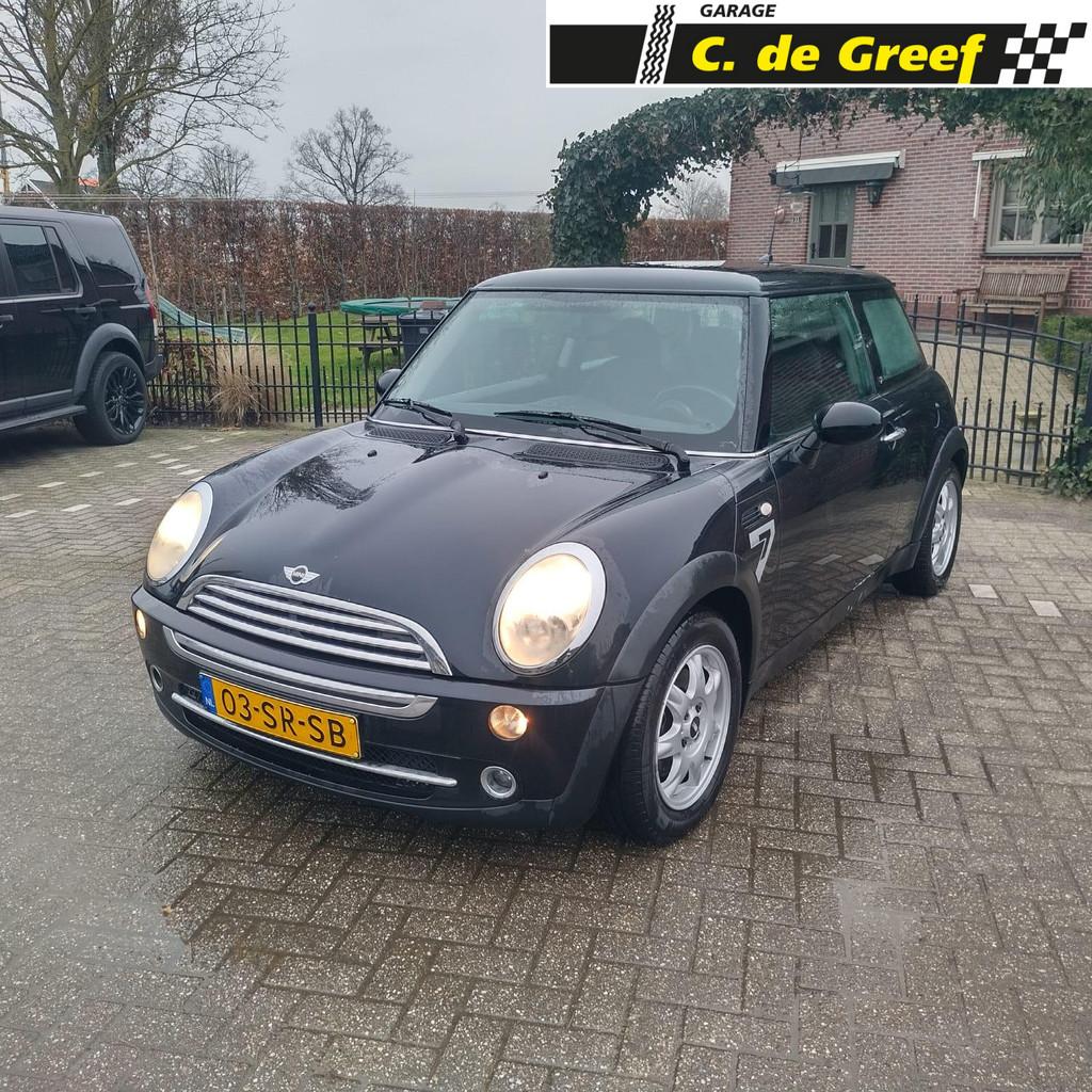 Mini Mini 1.6 One Seven, Auto's, Voorwielaandrijving, Gebruikt, Zwart, 4 cilinders