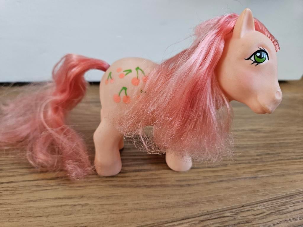 Vintage My little pony Cherries Jubilee (1984), Ophalen of Verzenden, Gebruikt
