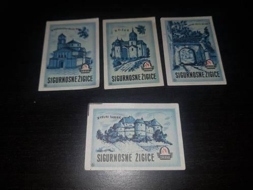 Lucifersdoos plaatjes Kroatië 10 x Drava, Ophalen of Verzenden, Nieuw, Luciferdoosjes of -merken