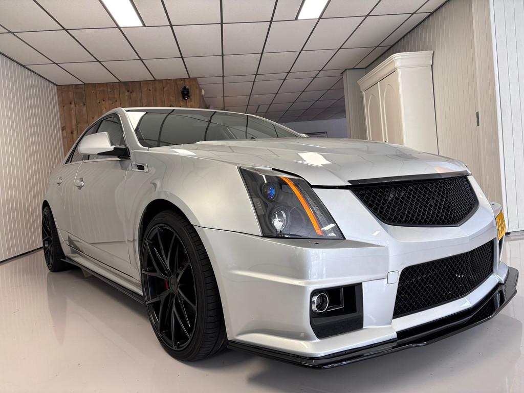 Cadillac CTS 3.0 V6 SPORT V-PAKKET, VOL OPTIES, ZEER UNIEK,, Auto's, Automaat, Achterwielaandrijving, Gebruikt, Zwart