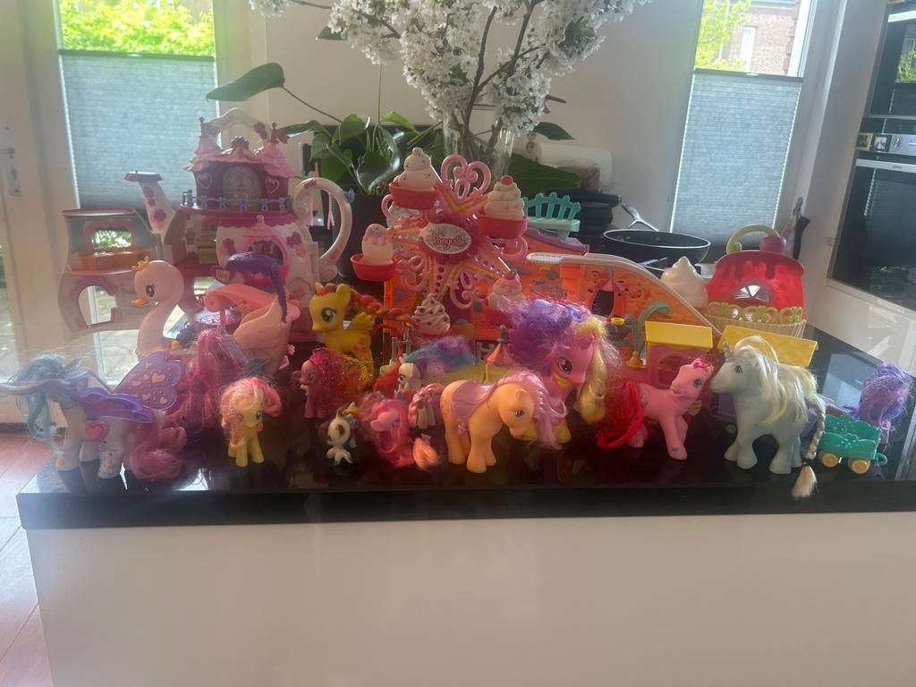 Grote My Little Pony set, Kinderen en Baby's, Speelgoed | My Little Pony, Ophalen, Zo goed als nieuw