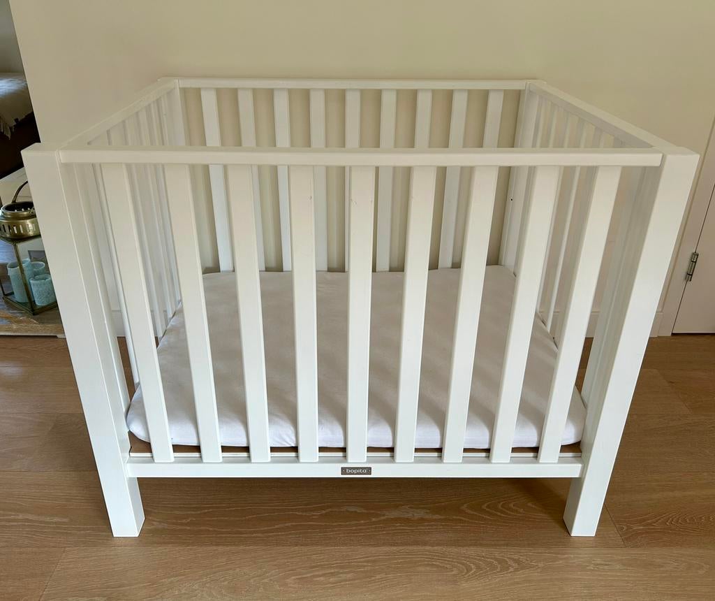 Bopita Box Brent Wit, Kinderen en Baby's, Boxen, Ophalen, Gebruikt, Rechthoekig, In hoogte verstelbaar