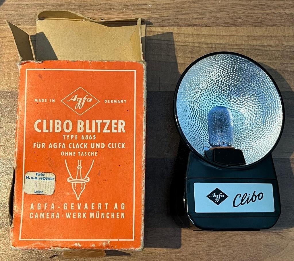 Agfa flitser CLIBO BLITZER Type 6865, Ophalen of Verzenden, Gebruikt, Overige merken