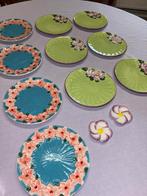 Kleurrijk Servies Action - Ongebruikt, Huis en Inrichting, Keuken | Servies, Keramiek, Nieuw, Ophalen of Verzenden, Bord(en)